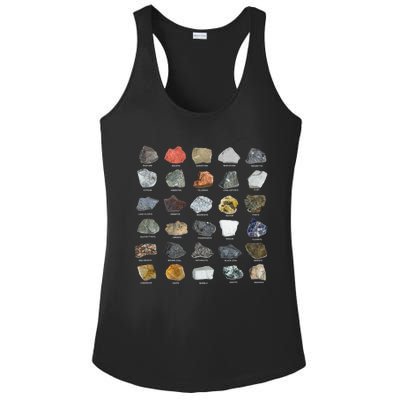 Ores Minerals Gems And Crystals Rock Collecting Ladies PosiCharge Competitor Racerback Tank