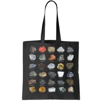 Ores Minerals Gems And Crystals Rock Collecting Tote Bag