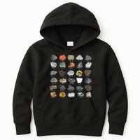 Ores Minerals Gems And Crystals Rock Collecting Kids Hoodie