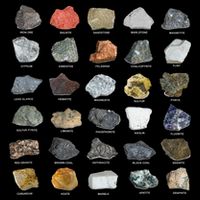 Ores Minerals Gems And Crystals Rock Collecting Zip Tote Bag