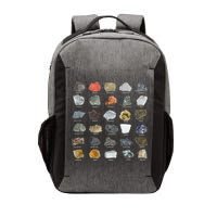 Ores Minerals Gems And Crystals Rock Collecting Vector Backpack
