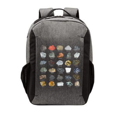 Ores Minerals Gems And Crystals Rock Collecting Vector Backpack