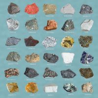 Ores Minerals Gems And Crystals Rock Collecting Sueded Cloud Jersey T-Shirt