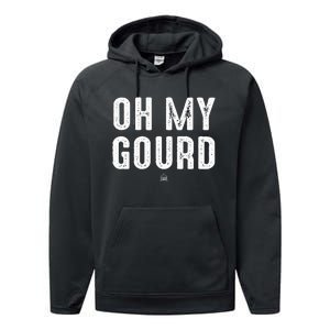 Oh My Gourd Punsgiving.Funny Group Performance Fleece Hoodie