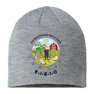 Old MacDonald Had A Farm English Nursery Rhyme Theme Sustainable Beanie