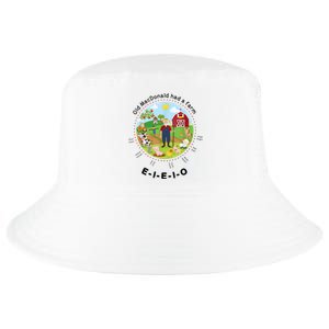 Old MacDonald Had A Farm English Nursery Rhyme Theme Cool Comfort Performance Bucket Hat