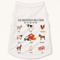 Old Macdonald Had A Farm E I E I O Nursery Song Doggie Tank