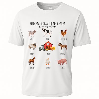 Old Macdonald Had A Farm E I E I O Nursery Song Performance Shirt