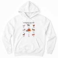 Old Macdonald Had A Farm E I E I O Nursery Song Hoodie