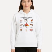 Old Macdonald Had A Farm E I E I O Nursery Song Hoodie