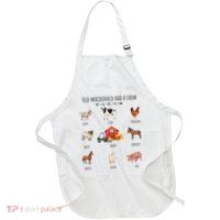 Old Macdonald Had A Farm E I E I O Nursery Song Apron