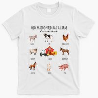 Old Macdonald Had A Farm E I E I O Nursery Song T-Shirt