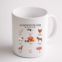 Old Macdonald Had A Farm E I E I O Nursery Song Mug