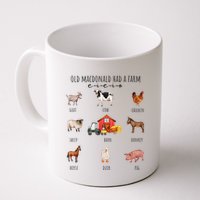Old Macdonald Had A Farm E I E I O Nursery Song Mug