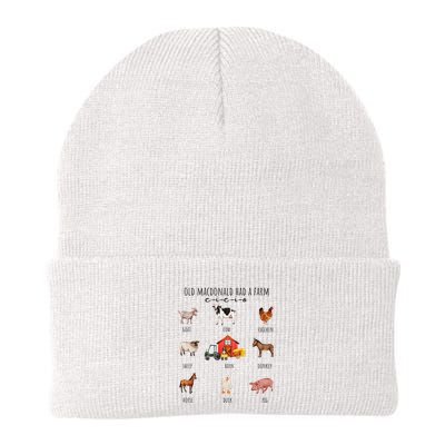 Old Macdonald Had A Farm E I E I O Nursery Song Beanie