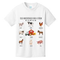 Old Macdonald Had A Farm E I E I O Nursery Song Kids T-Shirt