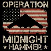 Operation Midnight Hammer B-2 Vintage Button