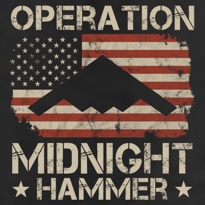 Operation Midnight Hammer B-2 Vintage Beanie