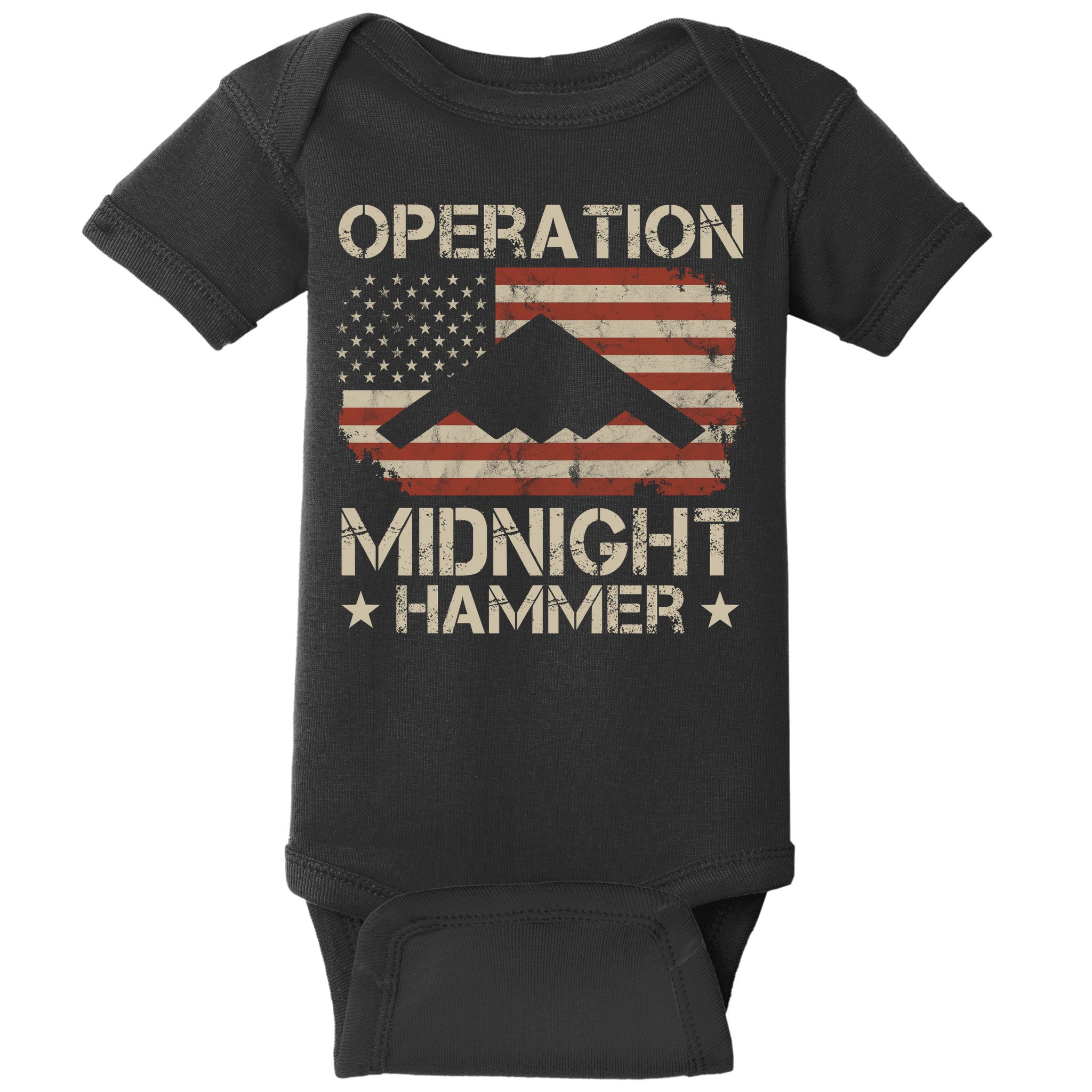 Operation Midnight Hammer B-2 Vintage Baby Bodysuit