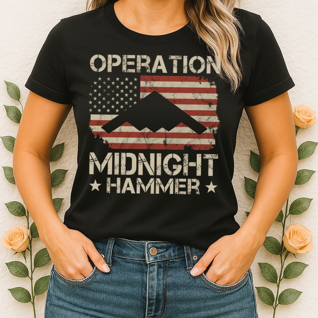 Operation Midnight Hammer B-2 Vintage Womens T-Shirt