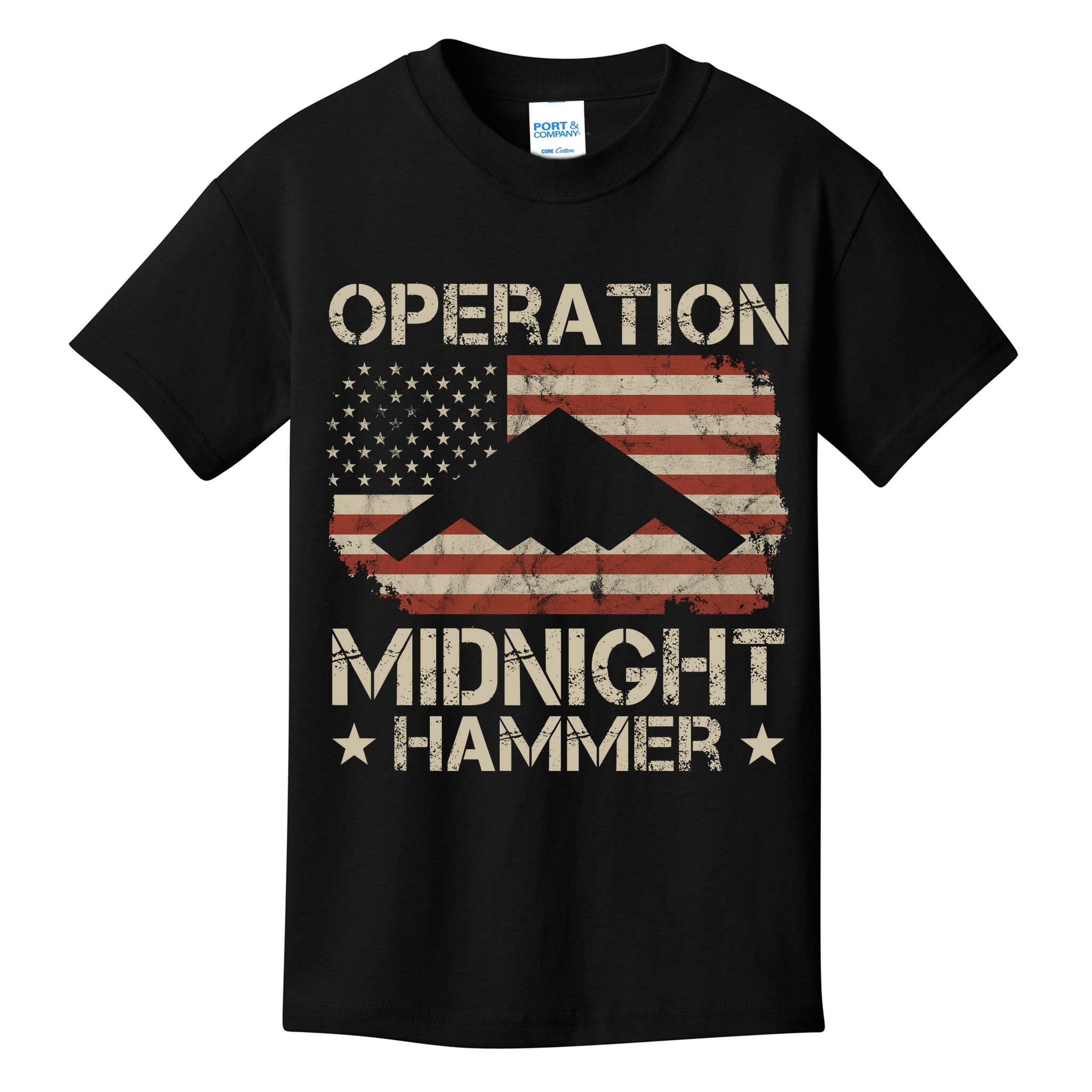 Operation Midnight Hammer B-2 Vintage Kids T-Shirt