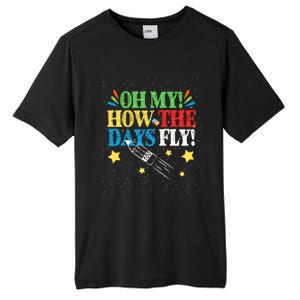 Oh My! How The Days Fly! 100th Day Of School Gift Tall Fusion ChromaSoft Performance T-Shirt