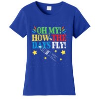 Oh My! How The Days Fly! 100th Day Of School Gift Women's T-Shirt