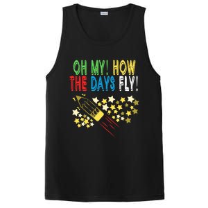 Oh My! How The Days Fly! 100th Day Of School Gift PosiCharge Competitor Tank