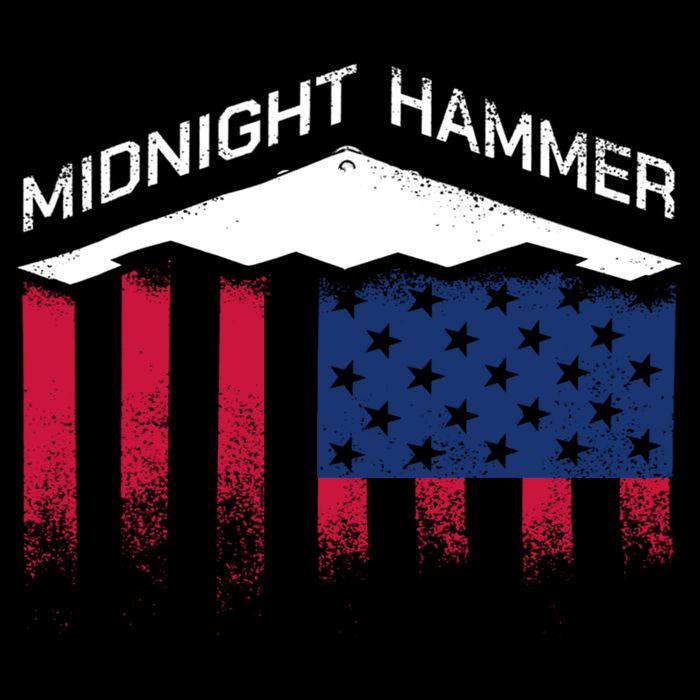 Operation Midnight Hammer American Flag B-2 Impact Tech Backpack