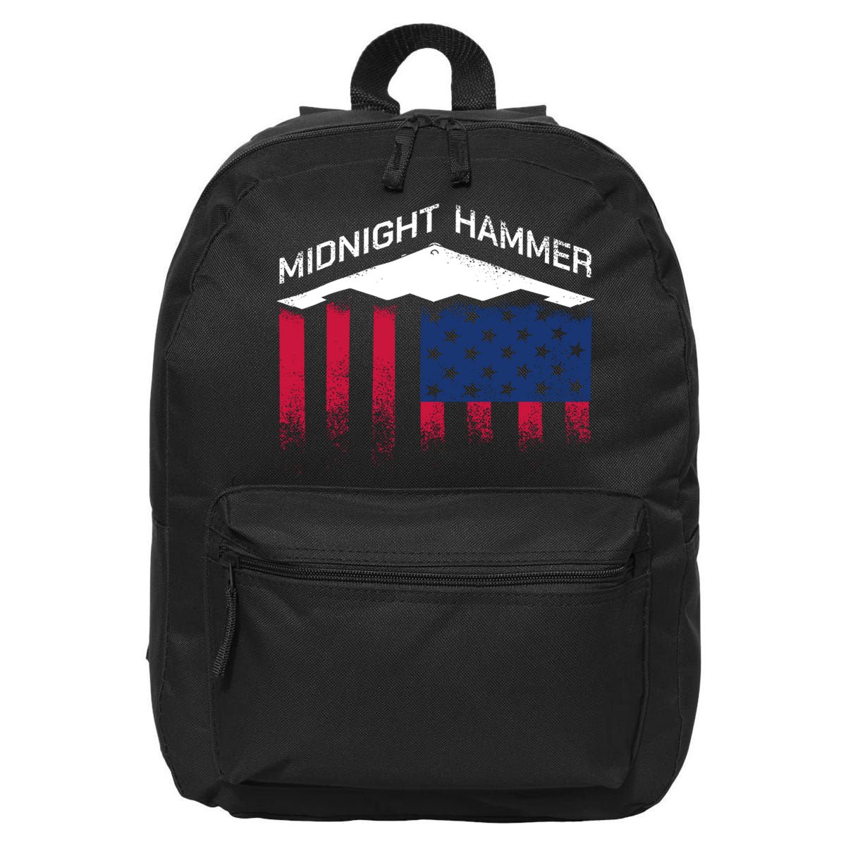 Operation Midnight Hammer American Flag B-2 16 in Basic Backpack