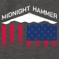 Operation Midnight Hammer American Flag B-2 Vector Backpack