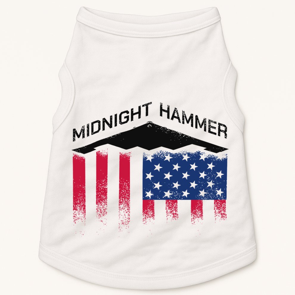 Operation Midnight Hammer American Flag B-2 Doggie Tank