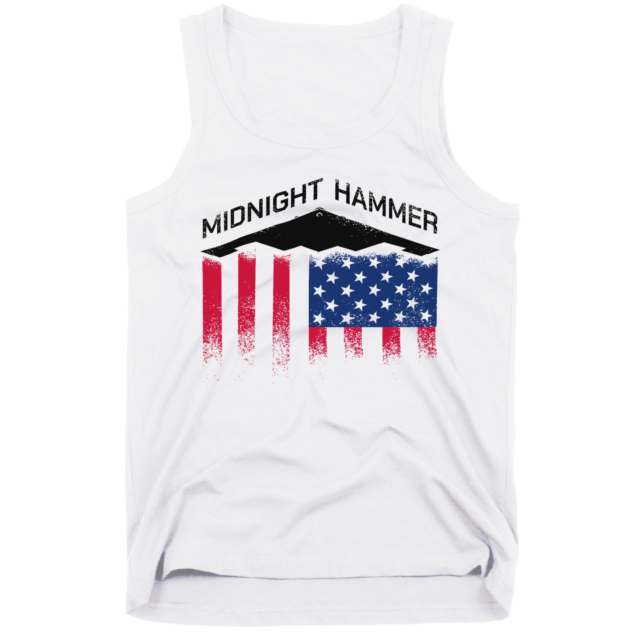 Operation Midnight Hammer American Flag B-2 Tank Top