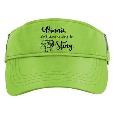 Only Murders In The Building, Winnie, Don't Stand So Close To Sting Adult Drive Performance Visor