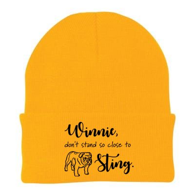 Only Murders In The Building, Winnie, Don't Stand So Close To Sting Knit Cap Winter Beanie