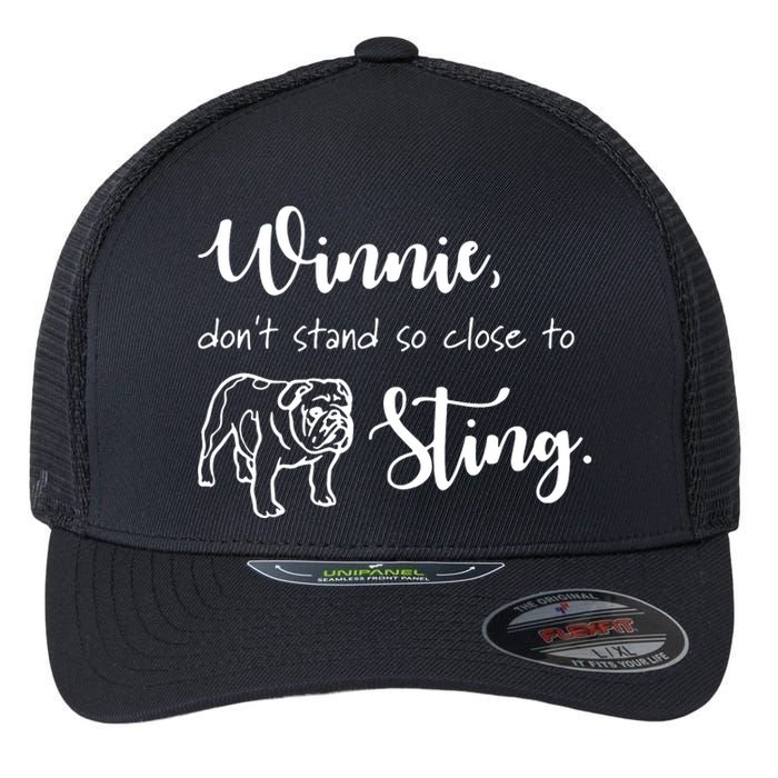 Only Murders In The Building, Winnie, Don't Stand So Close To Sting Flexfit Unipanel Trucker Cap