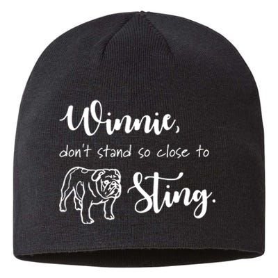 Only Murders In The Building, Winnie, Don't Stand So Close To Sting Sustainable Beanie