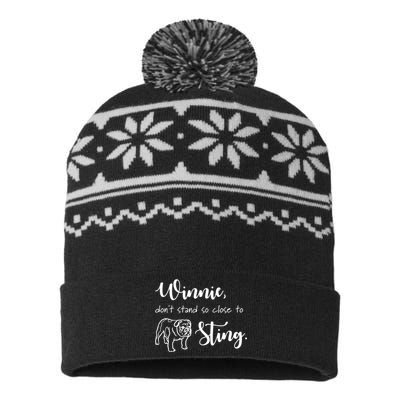 Only Murders In The Building, Winnie, Don't Stand So Close To Sting USA-Made Snowflake Beanie