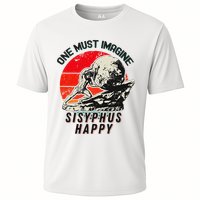 One Must Imagine Sisyphus Happy Cool Sisyphus Meme Cooling Performance Crew T-Shirt