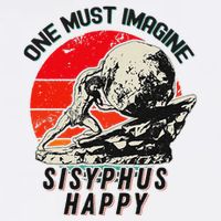 One Must Imagine Sisyphus Happy Cool Sisyphus Meme Cooling Performance Crew T-Shirt