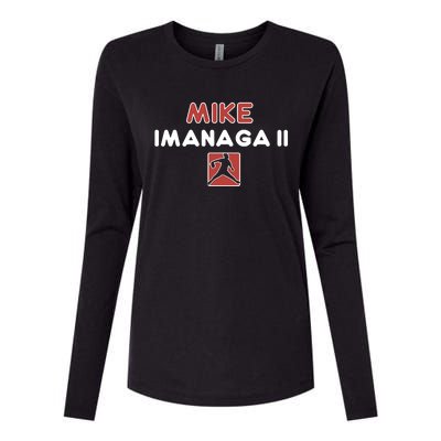 Obvious Mike Imanaga Ii Womens Cotton Relaxed Long Sleeve T-Shirt