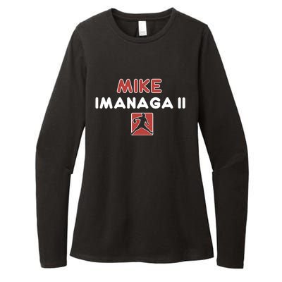 Obvious Mike Imanaga Ii Womens CVC Long Sleeve Shirt