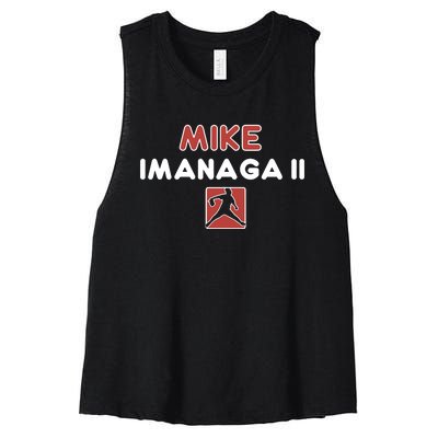 Obvious Mike Imanaga Ii Women's Racerback Cropped Tank