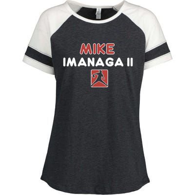 Obvious Mike Imanaga Ii Enza Ladies Jersey Colorblock Tee