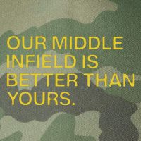 Our Middle Infield Is Better Than Yours Legacy Tie Dye Trucker Hat
