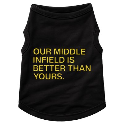 Our Middle Infield Is Better Than Yours Doggie Tank