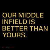 Our Middle Infield Is Better Than Yours Apron