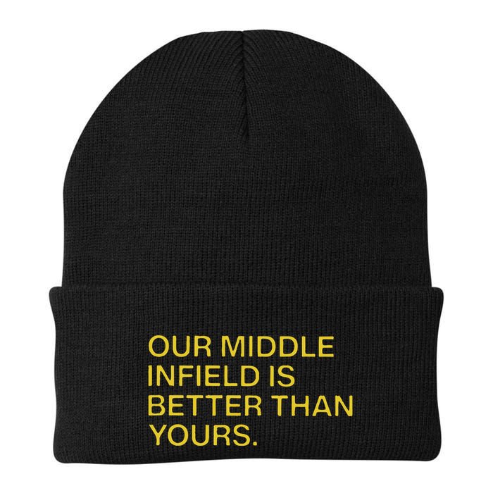 Our Middle Infield Is Better Than Yours Beanie