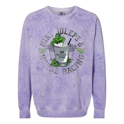 Officially Mint Juleps Vintage Colorblast Crewneck Sweatshirt