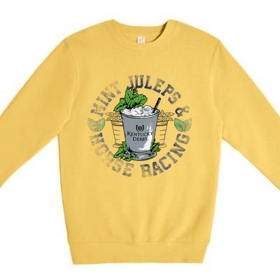 Officially Mint Juleps Vintage Premium Crewneck Sweatshirt